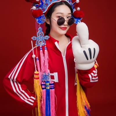 森系模特