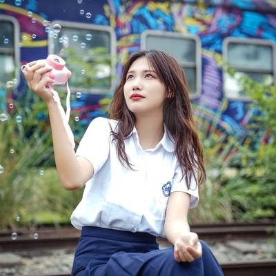 森系模特