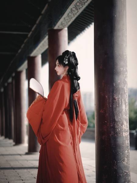 汉服模特