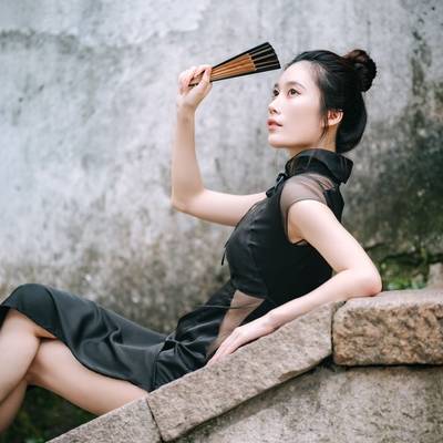 旗袍模特
