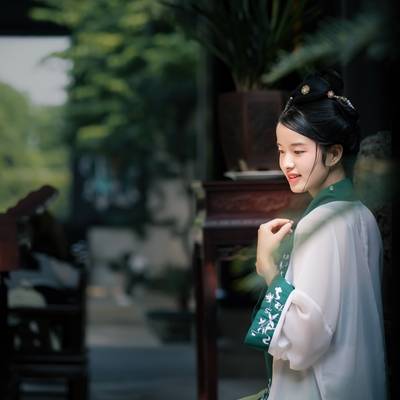 汉服模特