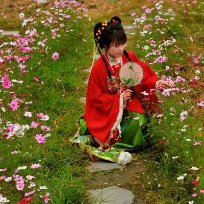 汉服模特