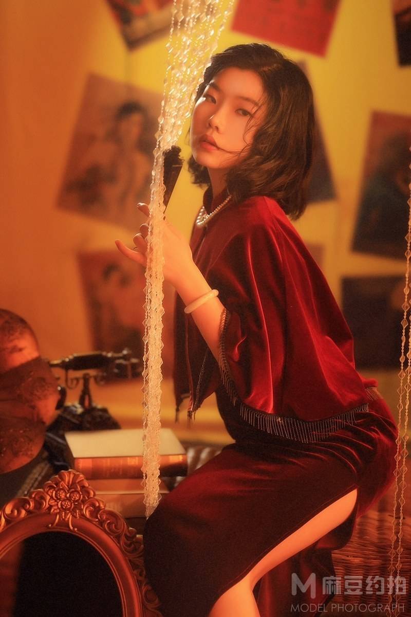 旗袍模特