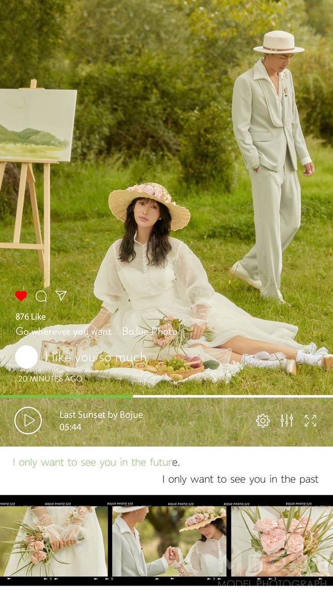 婚礼模特