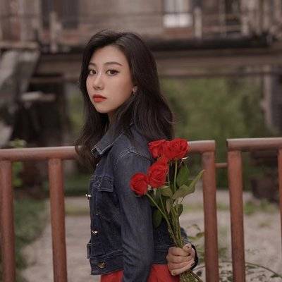 黑白模特