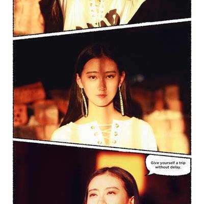 情绪模特