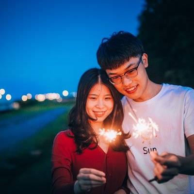 情侣模特