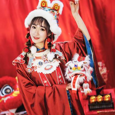 汉服模特