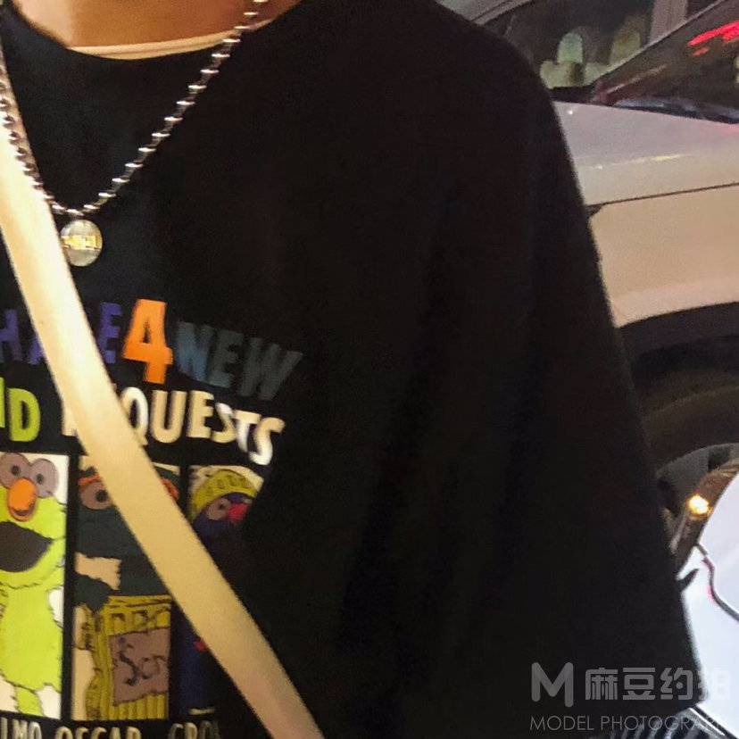 黑白模特