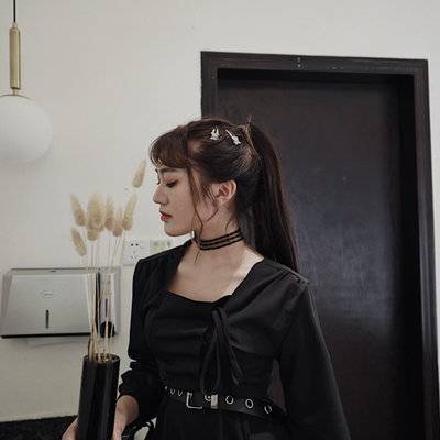黑白模特
