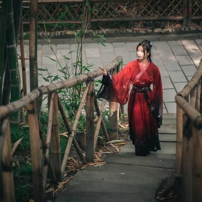 汉服模特