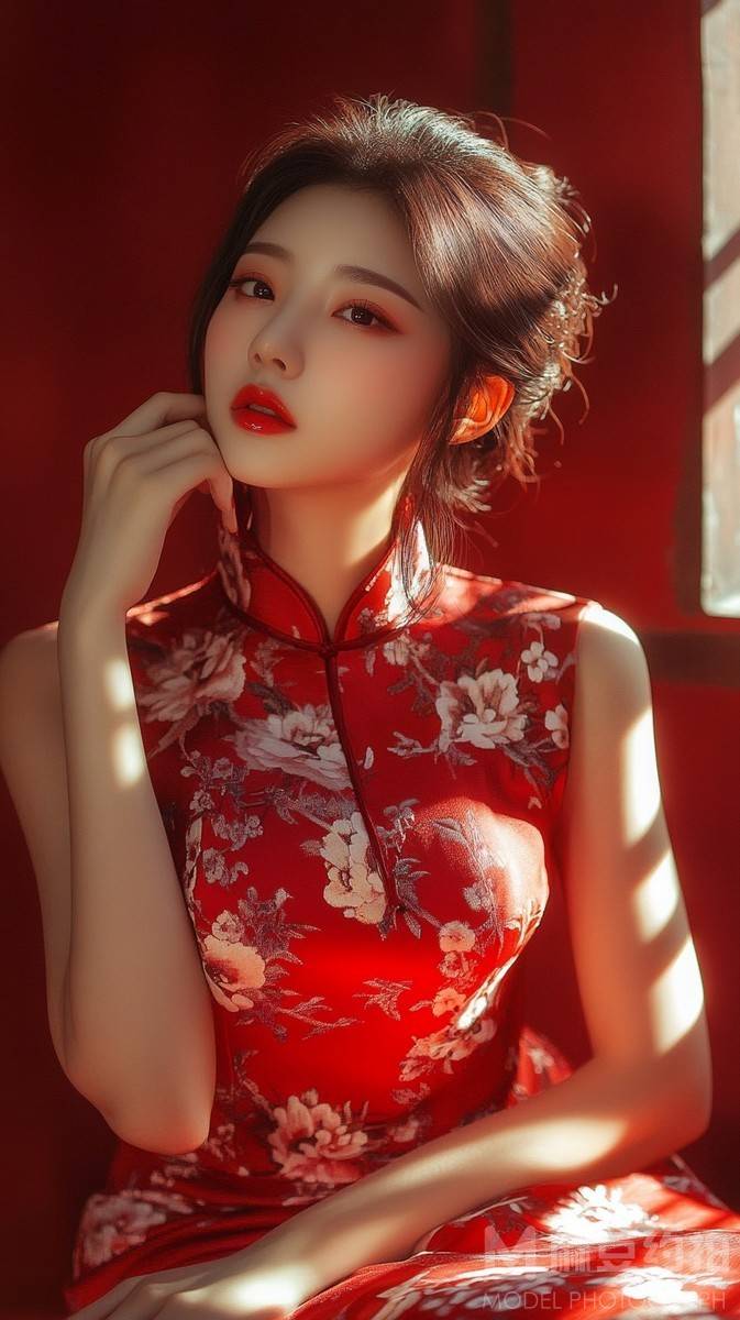 旗袍模特