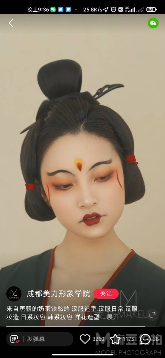 妆容模特