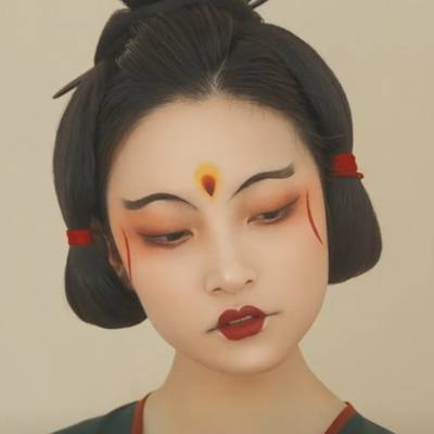 妆容模特