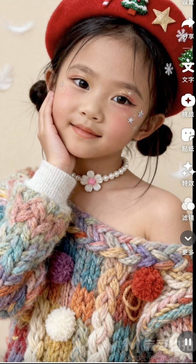 儿童摄影模特