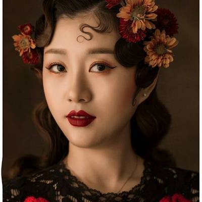 妆容模特
