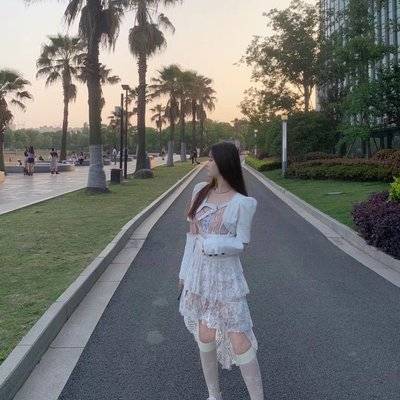黑白模特