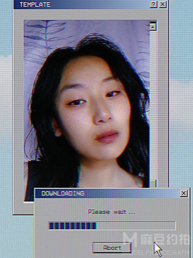 情绪模特