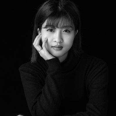 黑白模特