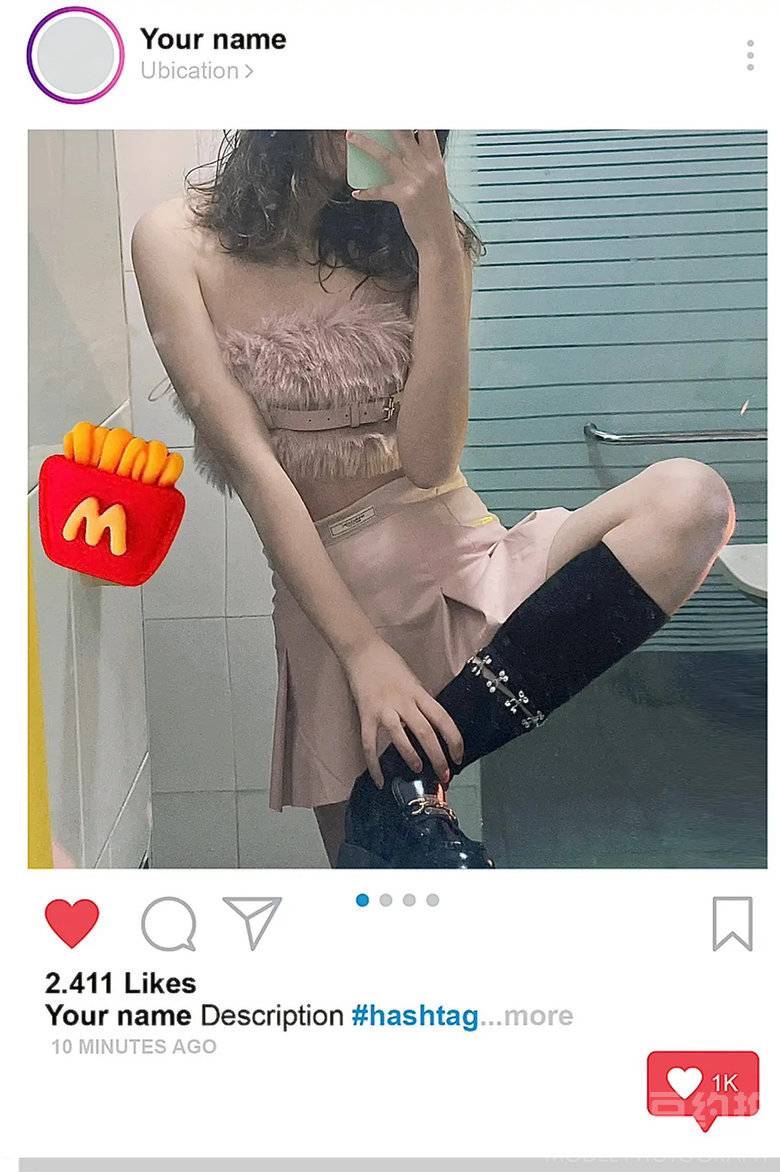 时尚模特