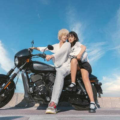 情侣模特