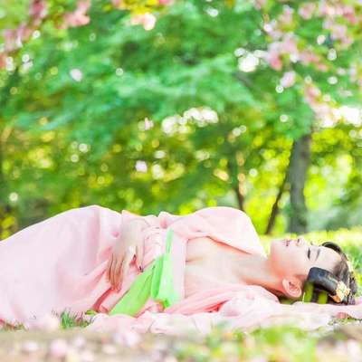汉服模特