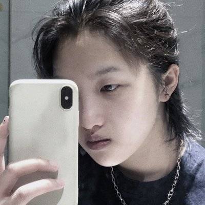黑白模特