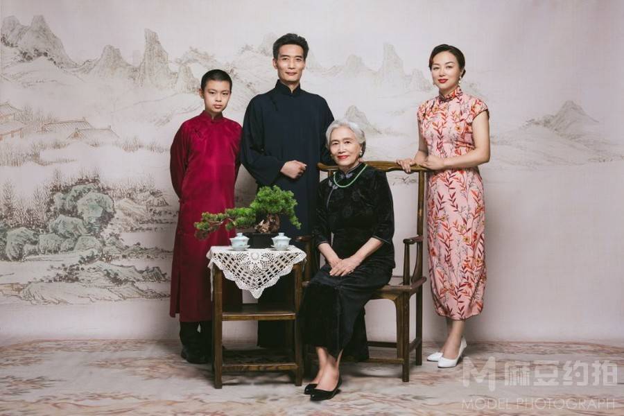 民国模特