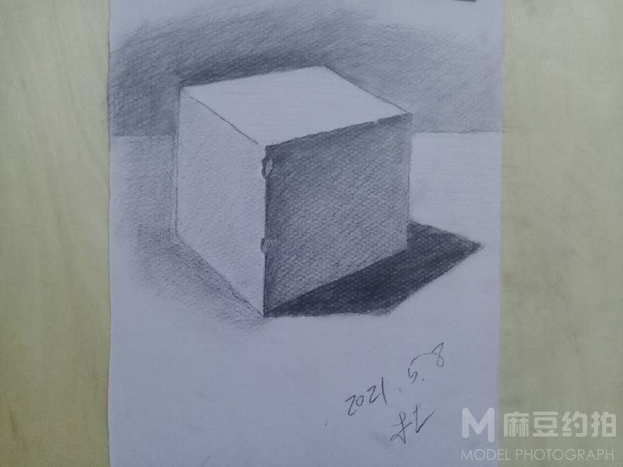 黑白模特