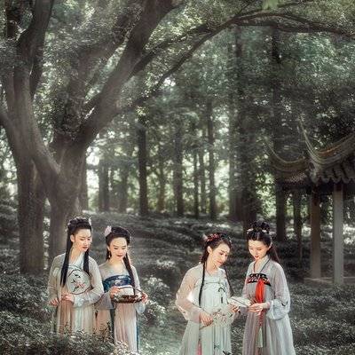 汉服模特