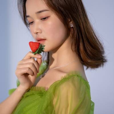 黑白模特