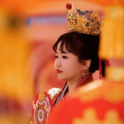 汉服模特