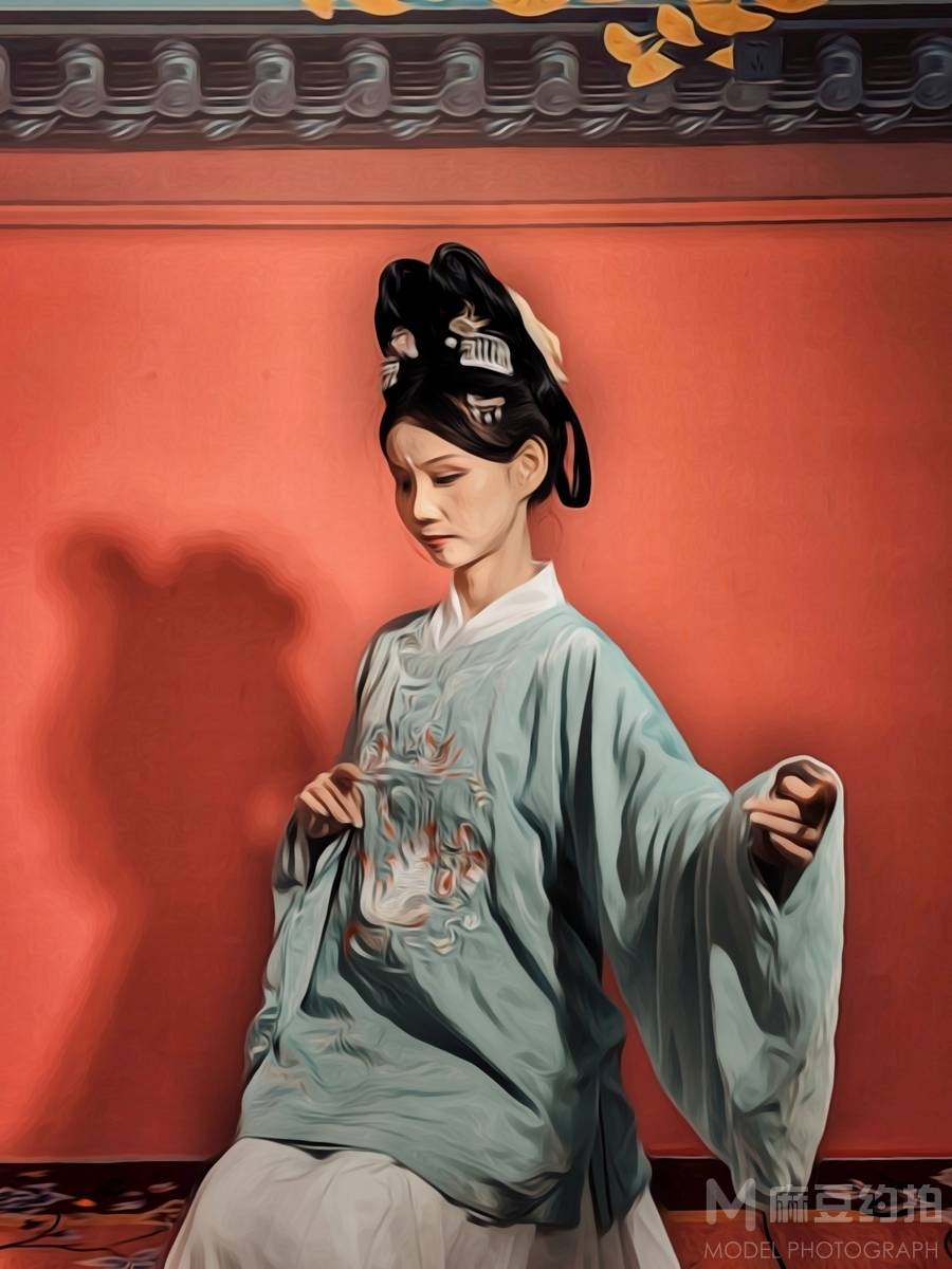 汉服模特