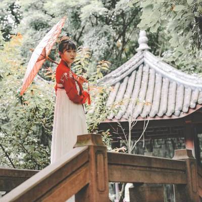 汉服模特