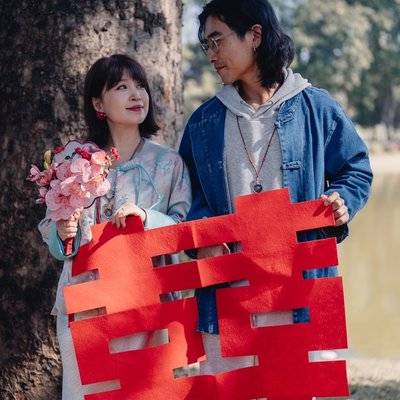 情侣模特