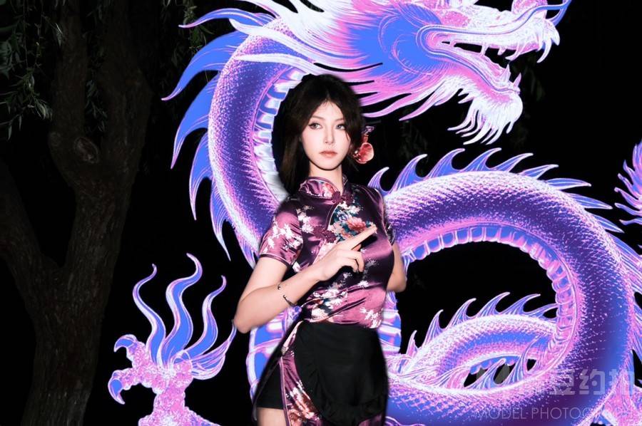 旗袍模特
