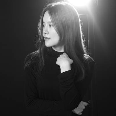 黑白模特