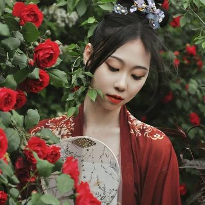 汉服模特