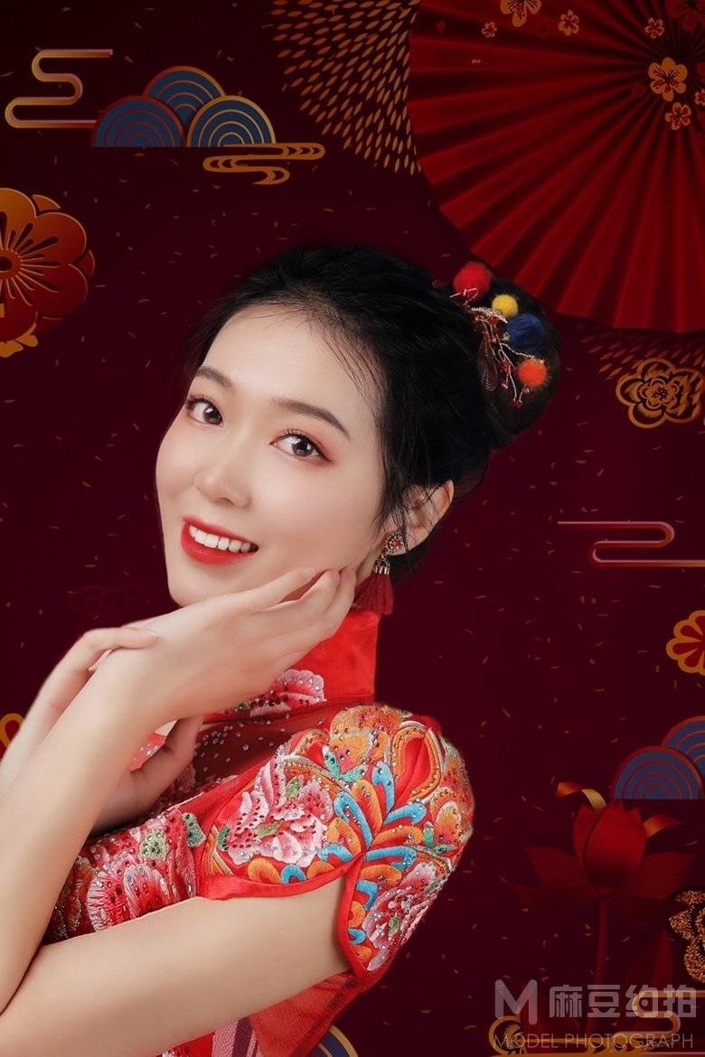 旗袍模特