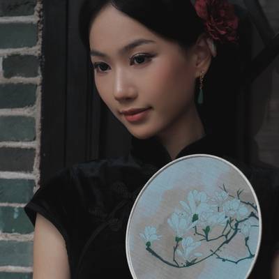 森系模特