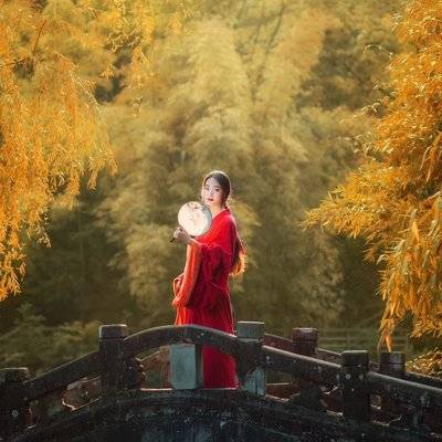 汉服模特
