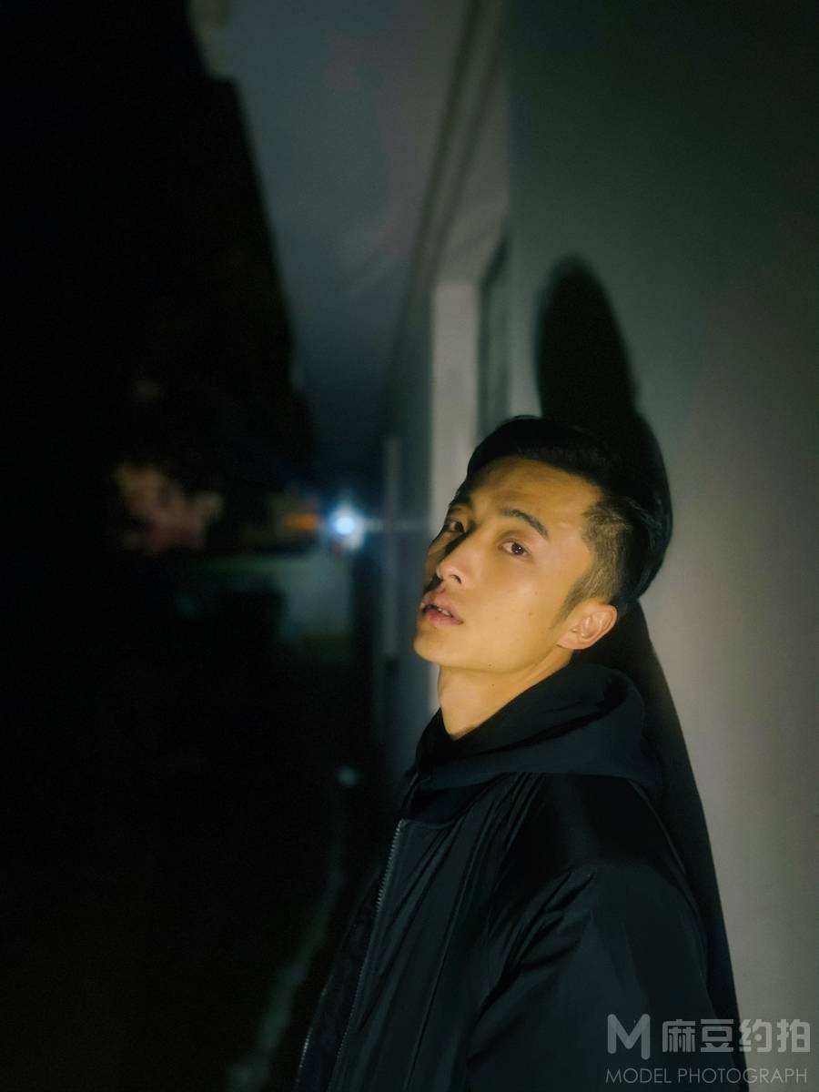 黑白模特