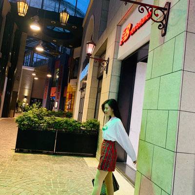 黑白模特