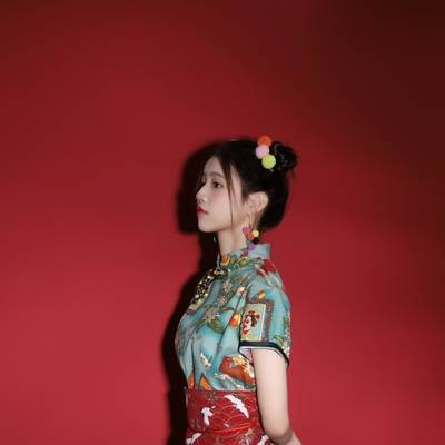 旗袍模特