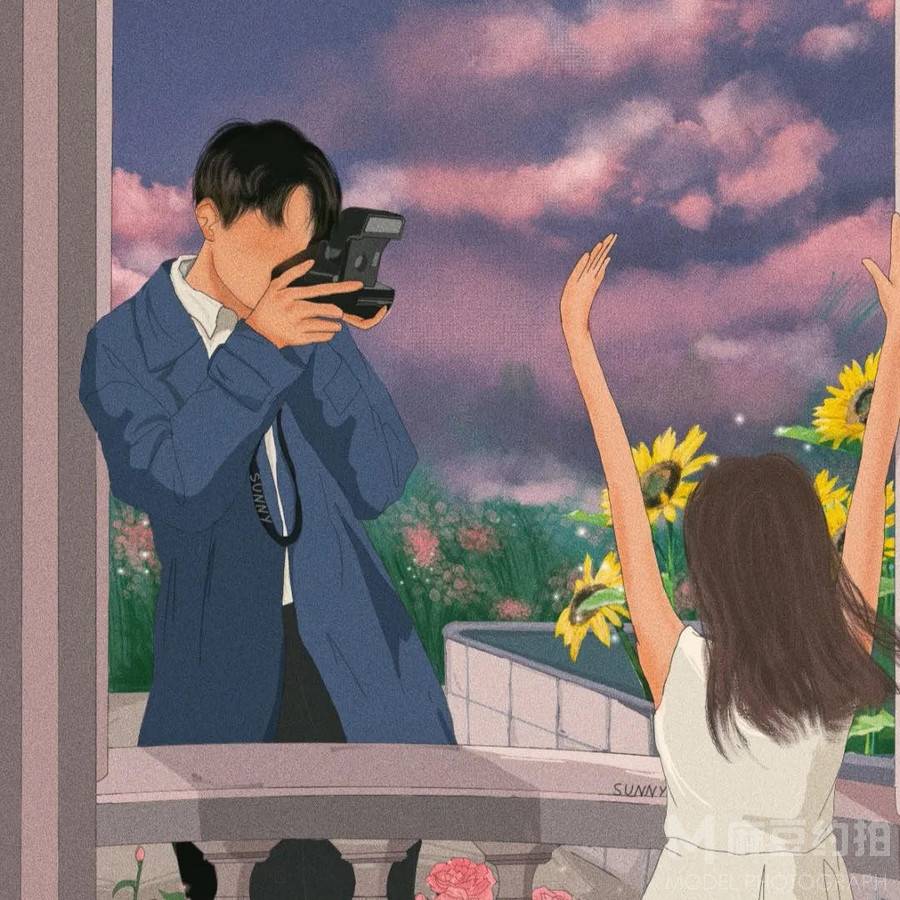 情侣模特