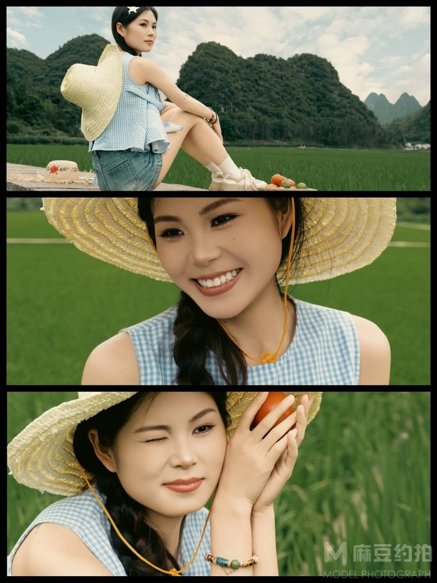 森系模特