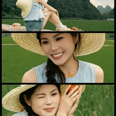 森系模特