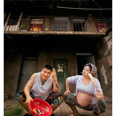 孕照模特