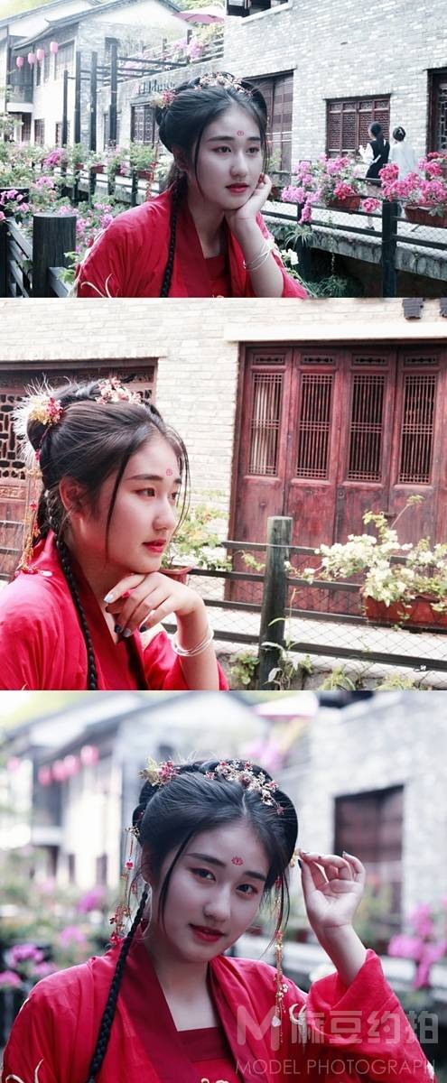 汉服模特