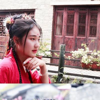 汉服模特
